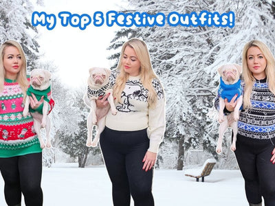 My Top 5 Festive Outfits for Dog Moms