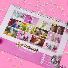 Load image into Gallery viewer, Milkshake&#39;s 2024 Calendar Calendar Milkshake the Pug

