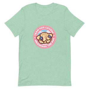 Team Pug Lovers T-Shirt Shirts Milkshake the Pug