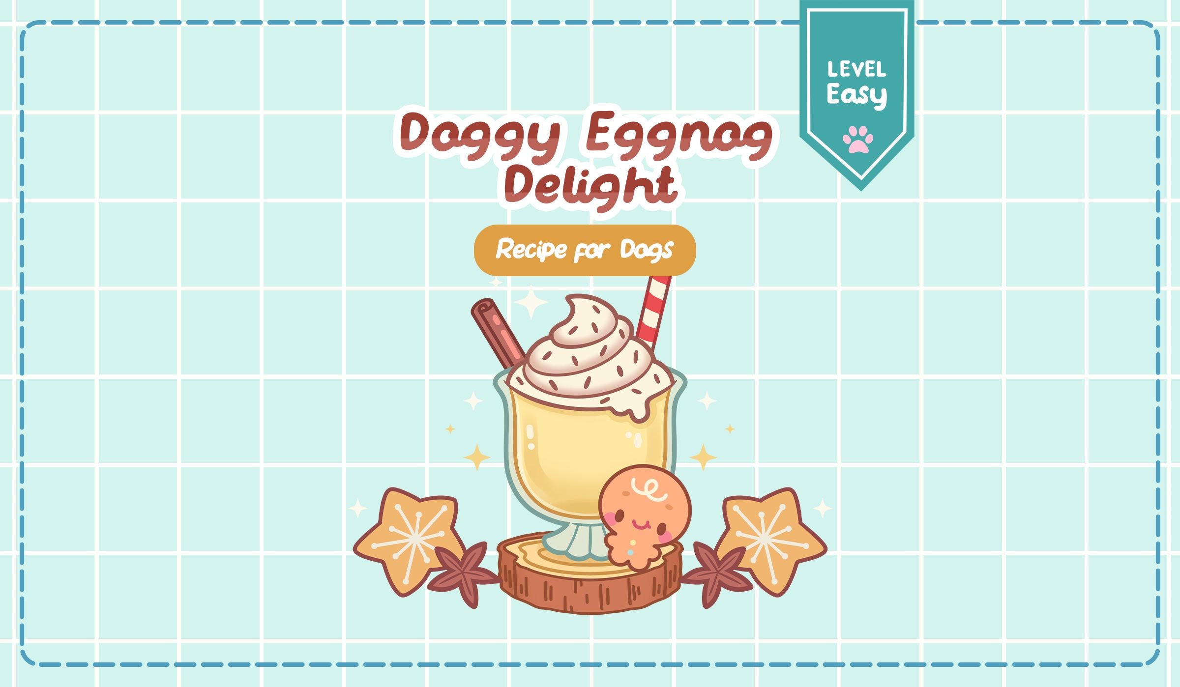Doggy Eggnog Delight- Pamper Your Dog with this Delicious Recipe!
