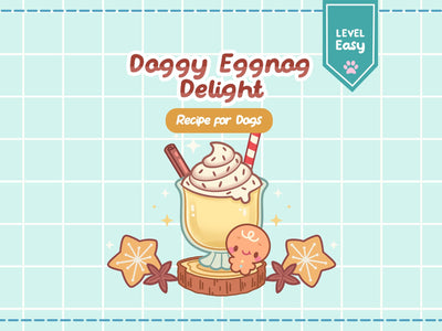Doggy Eggnog Delight- Pamper Your Dog with this Delicious Recipe!