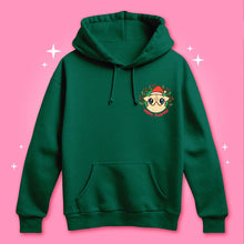 Load image into Gallery viewer, Milkshake Happy Pugmas Hoodie Sweatshirts Milkshake the Pug
