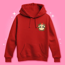 Load image into Gallery viewer, Milkshake Happy Pugmas Hoodie Sweatshirts Milkshake the Pug
