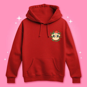 Milkshake Happy Pugmas Hoodie Sweatshirts Milkshake the Pug