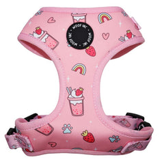 Milkshake Adjustable Harness Pet Collars & Harnesses WOOF INC