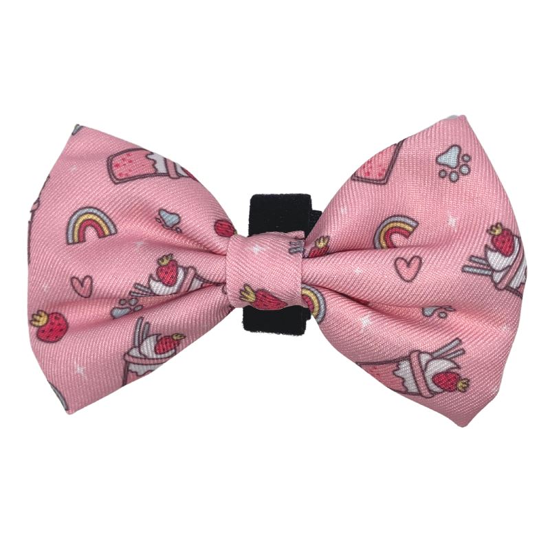 Milkshake Bow Tie Pet Collars & Harnesses WOOF INC