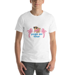 Milkshake Pugs on Tour T-Shirt Shirts Milkshake the Pug