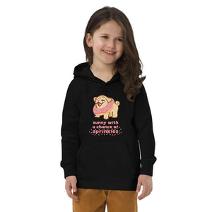 Milkshake Sprinkles Kids Hoodie Kids Clothing Milkshake the Pug