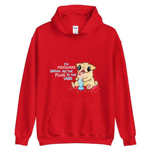 My Milkshake Brings All the Pugs Hoodie Sweatshirts Milkshake the Pug