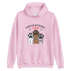 Single B*tches Club Hoodie Sweatshirts Milkshake the Pug