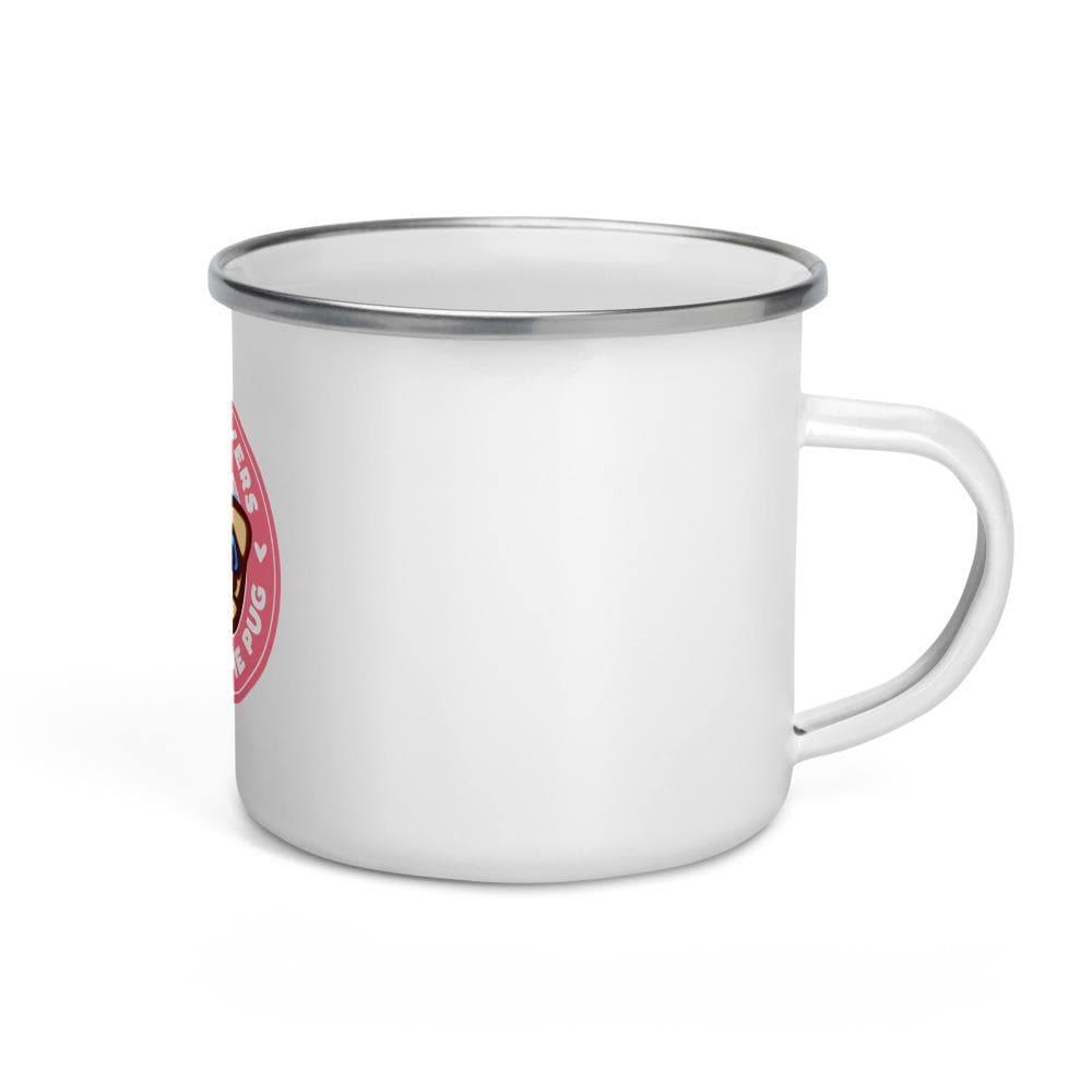 Team Pug Lovers Enamel Mug Mug Milkshake the Pug